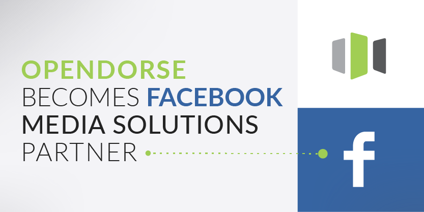 opendorse joins group of Facebook Media Solutions partners
